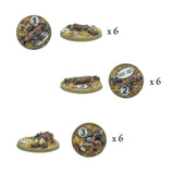 Epic Battles: Zulu - Zulu Impi Casualty Markers PRE ORDER