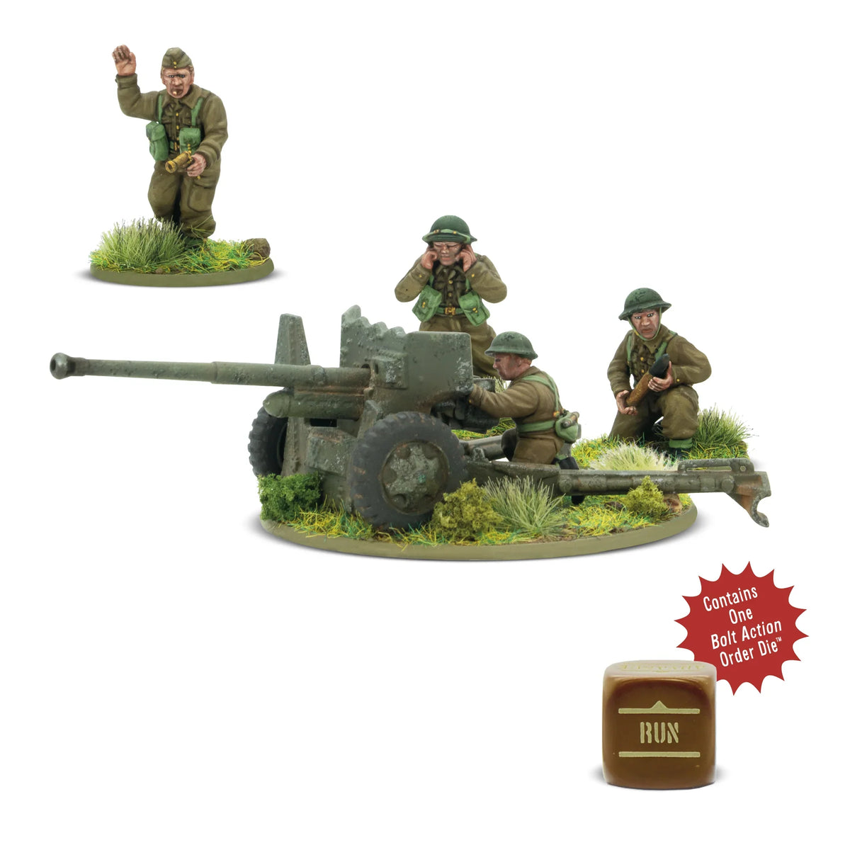 Bolt Action - British 6-Pounder Anti-Tank Gun