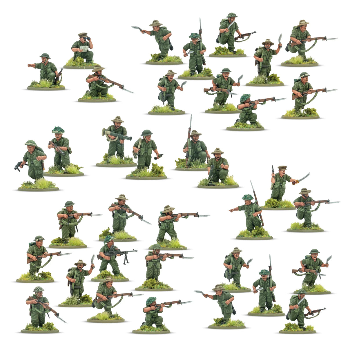 Bolt Action - Gurkha Infantry Platoon