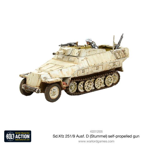 Bolt Action - Sd.Kfz 251/9 Ausf D Stummel