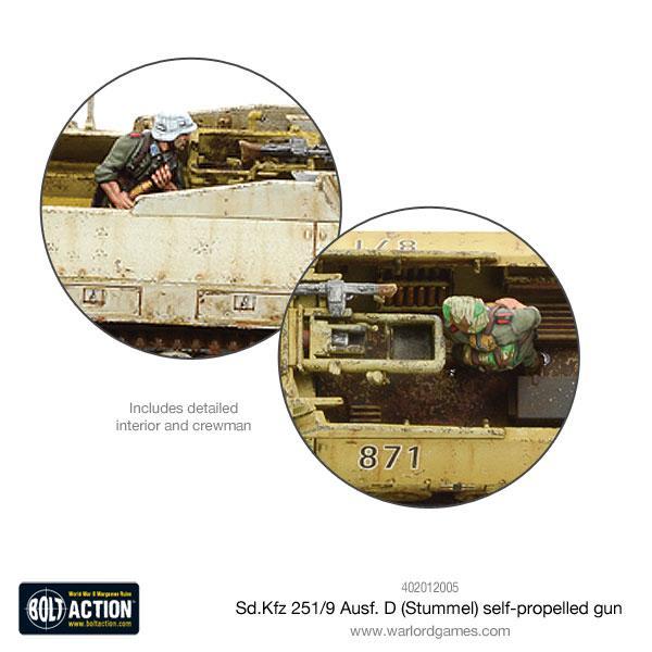 Bolt Action - Sd.Kfz 251/9 Ausf D Stummel