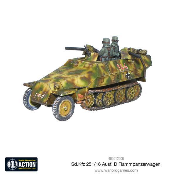 Bolt Action - Sd.Kfz 251/16 Ausf D Flammpanzerwagen