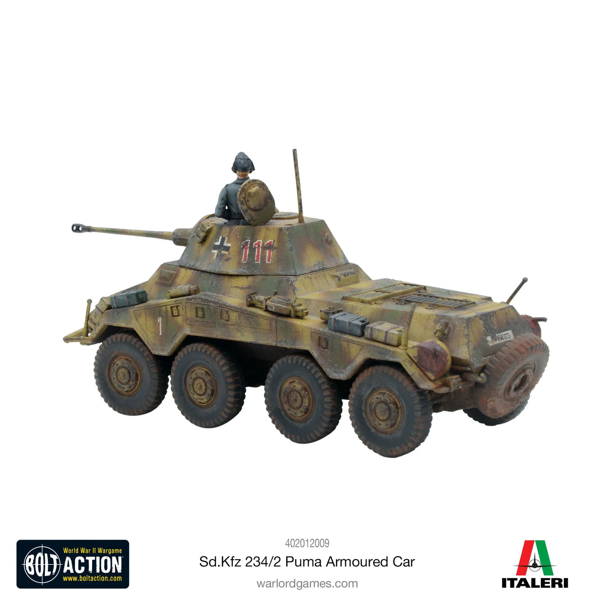 Bolt Action - Sd.Kfz 234/2 Puma Armoured Car