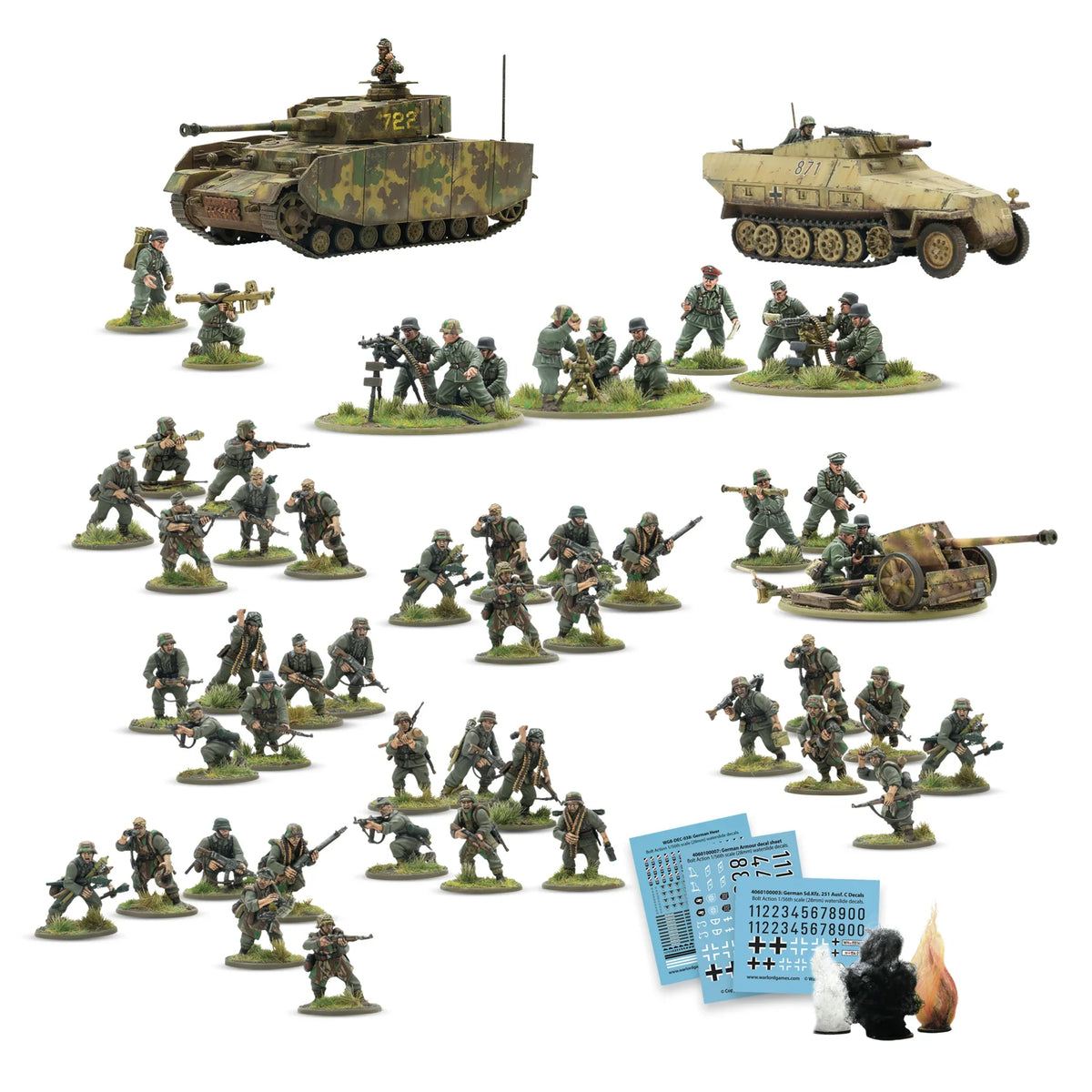 Bolt Action - Cross of Iron - German Grenadiers Infantry Starter Army