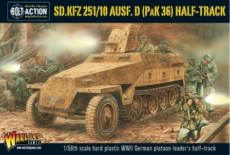 Bolt Action - Sd.Kfz 251/10 Ausf. D (PaK 36) Half-Track