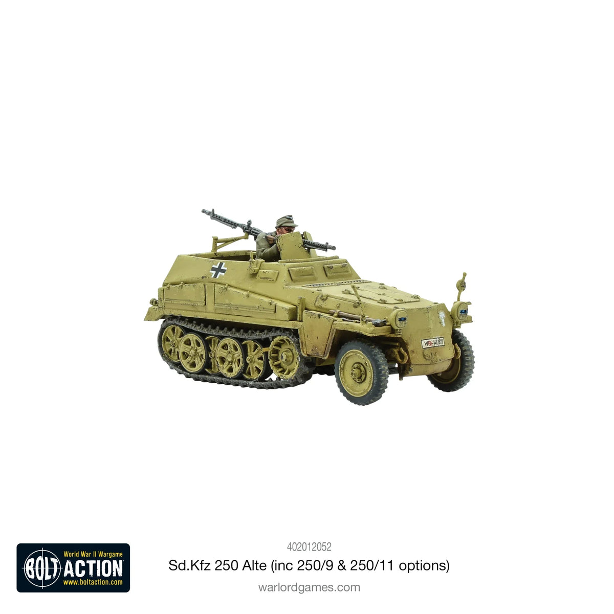 Bolt Action - Sd.Kfz 250 (Alte) Half-Track (Options For 250/1, 250/9 or 250/11 Variants)