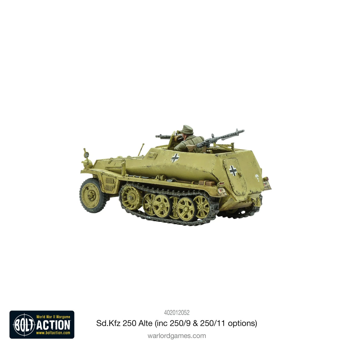 Bolt Action - Sd.Kfz 250 (Alte) Half-Track (Options For 250/1, 250/9 or 250/11 Variants)
