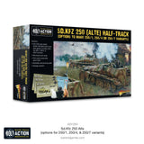 Bolt Action - Sd.Kfz 250 (Alte) Half-Track (Options For 250/1, 250/4 or 250/7 Variants)