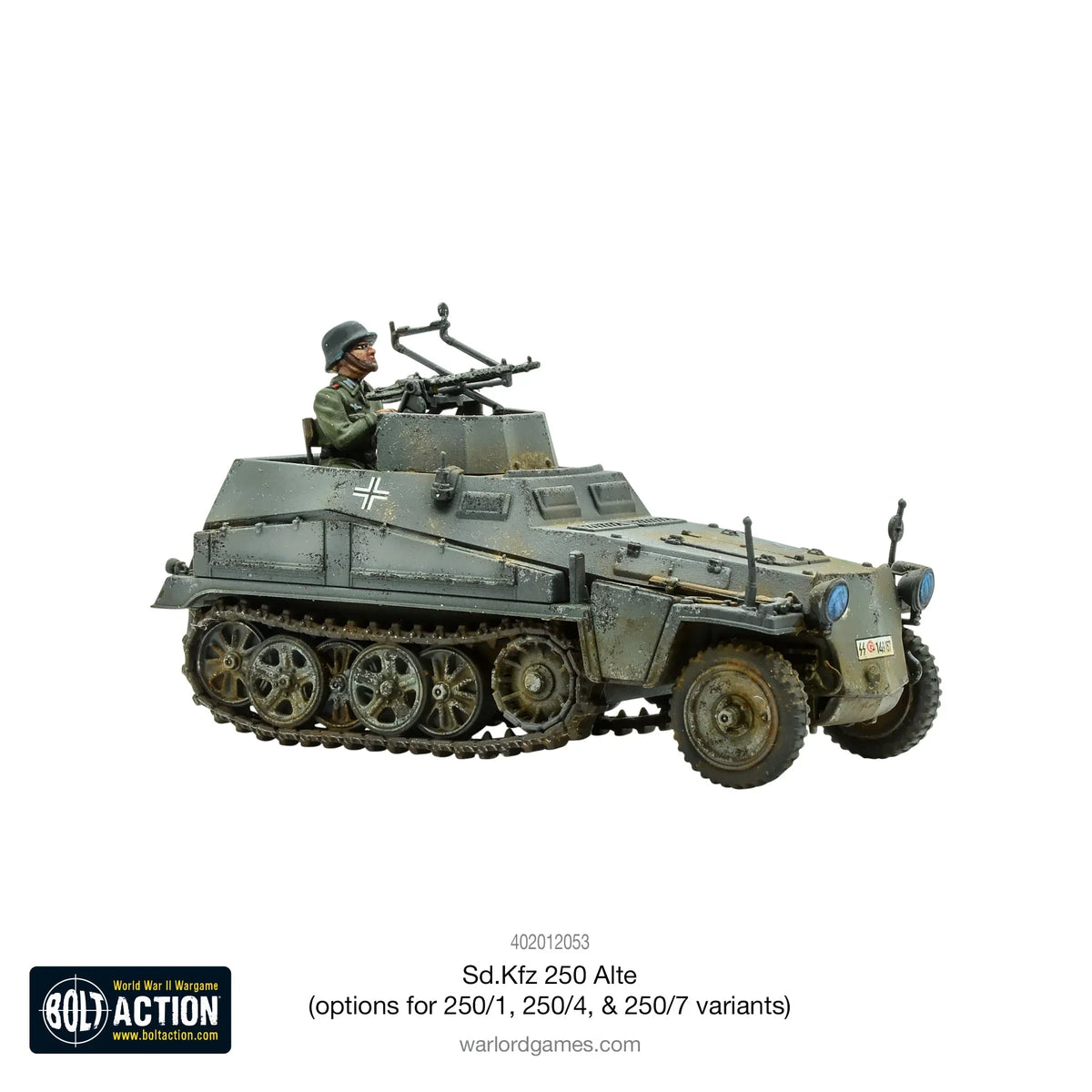 Bolt Action - Sd.Kfz 250 (Alte) Half-Track (Options For 250/1, 250/4 or 250/7 Variants)