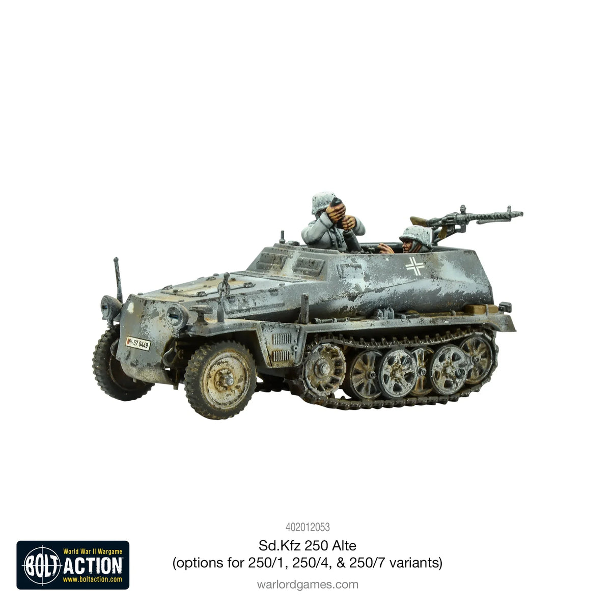 Bolt Action - Sd.Kfz 250 (Alte) Half-Track (Options For 250/1, 250/4 or 250/7 Variants)