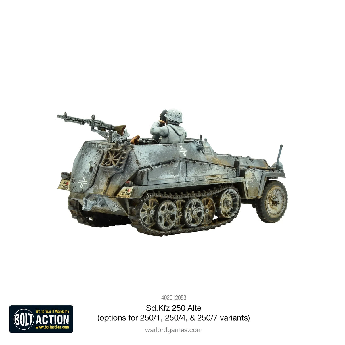 Bolt Action - Sd.Kfz 250 (Alte) Half-Track (Options For 250/1, 250/4 or 250/7 Variants)