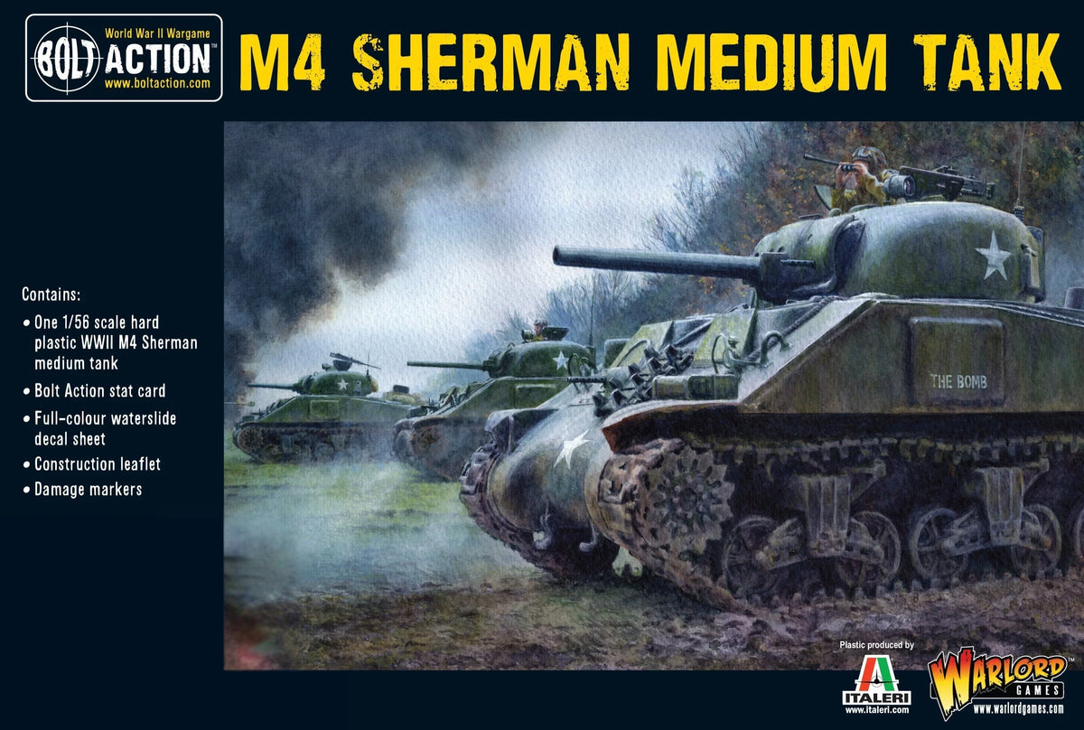 Bolt Action - M4 Sherman Medium Tank
