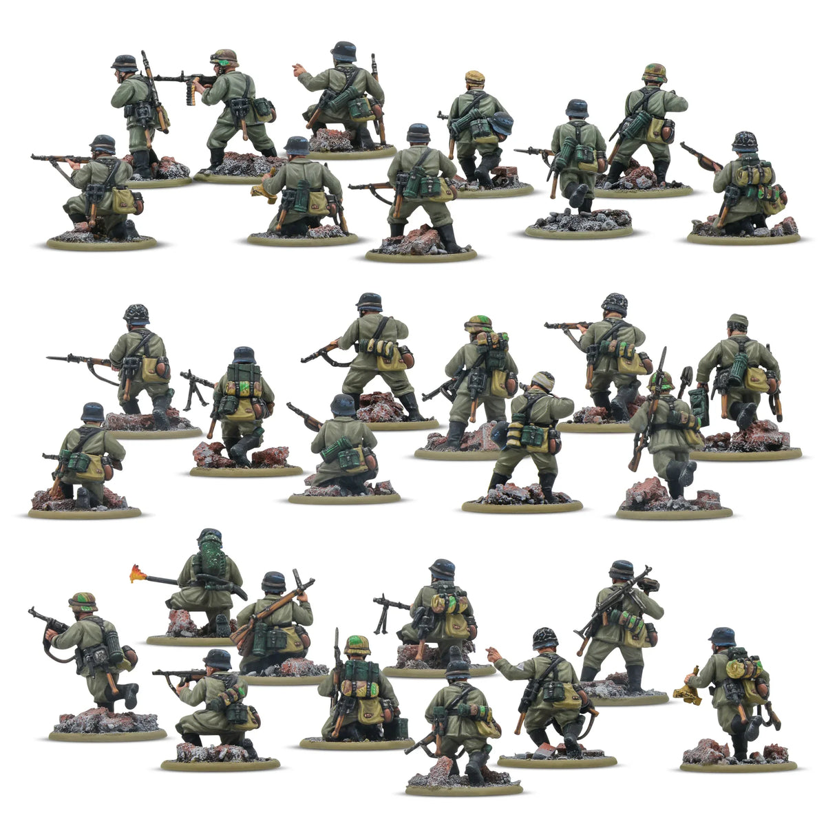 Bolt Action - German Veteran Infantry Platoon