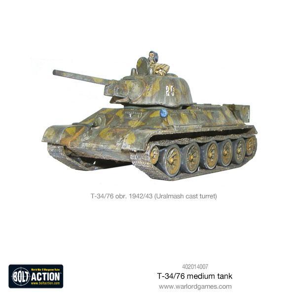 Bolt Action - T-34/76 Medium Tank