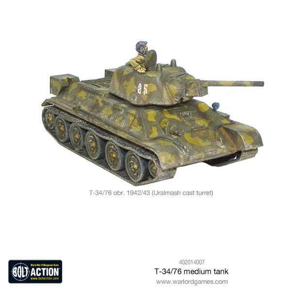 Bolt Action - T-34/76 Medium Tank