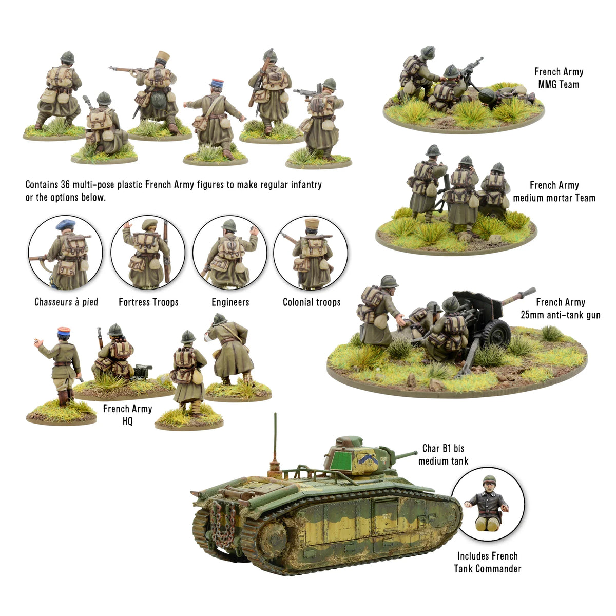 Bolt Action - Vive La France! French Army Starter Army