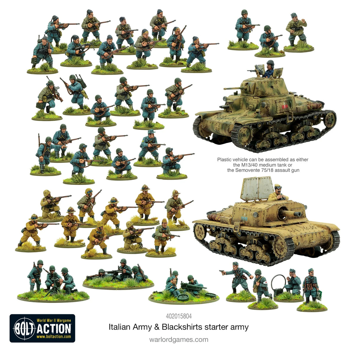 Bolt Action - Avanti Savoia! - Italian Army Starter Army