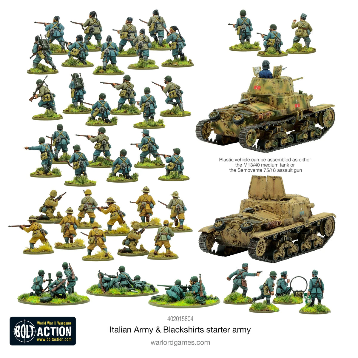 Bolt Action - Avanti Savoia! - Italian Army Starter Army