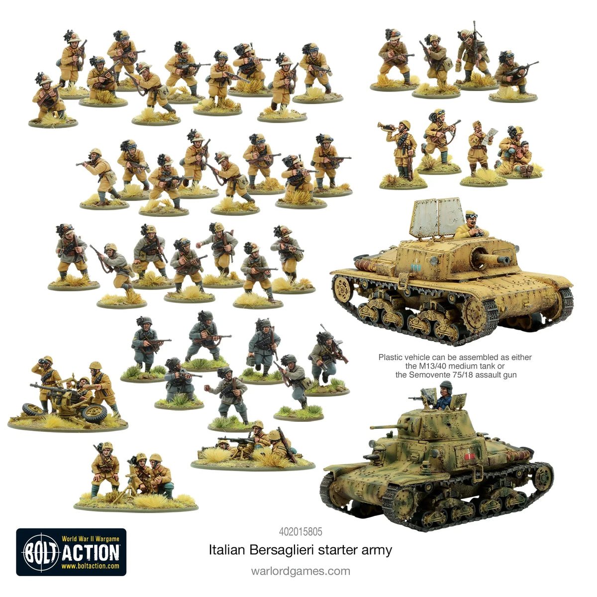 Bolt Action - Italian Bersaglieri Starter Army