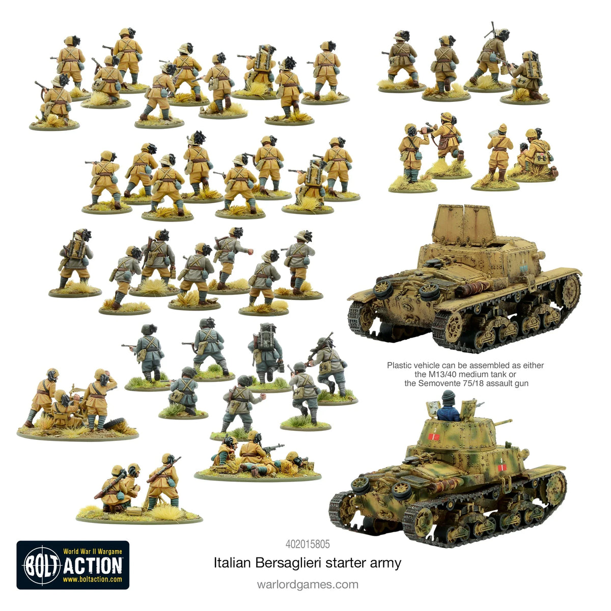 Bolt Action - Italian Bersaglieri Starter Army