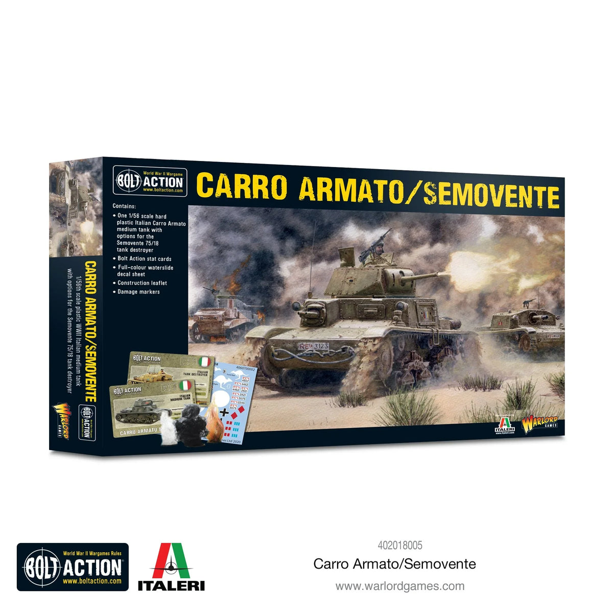 Bolt Action - Italian Carro Armato/Semovente