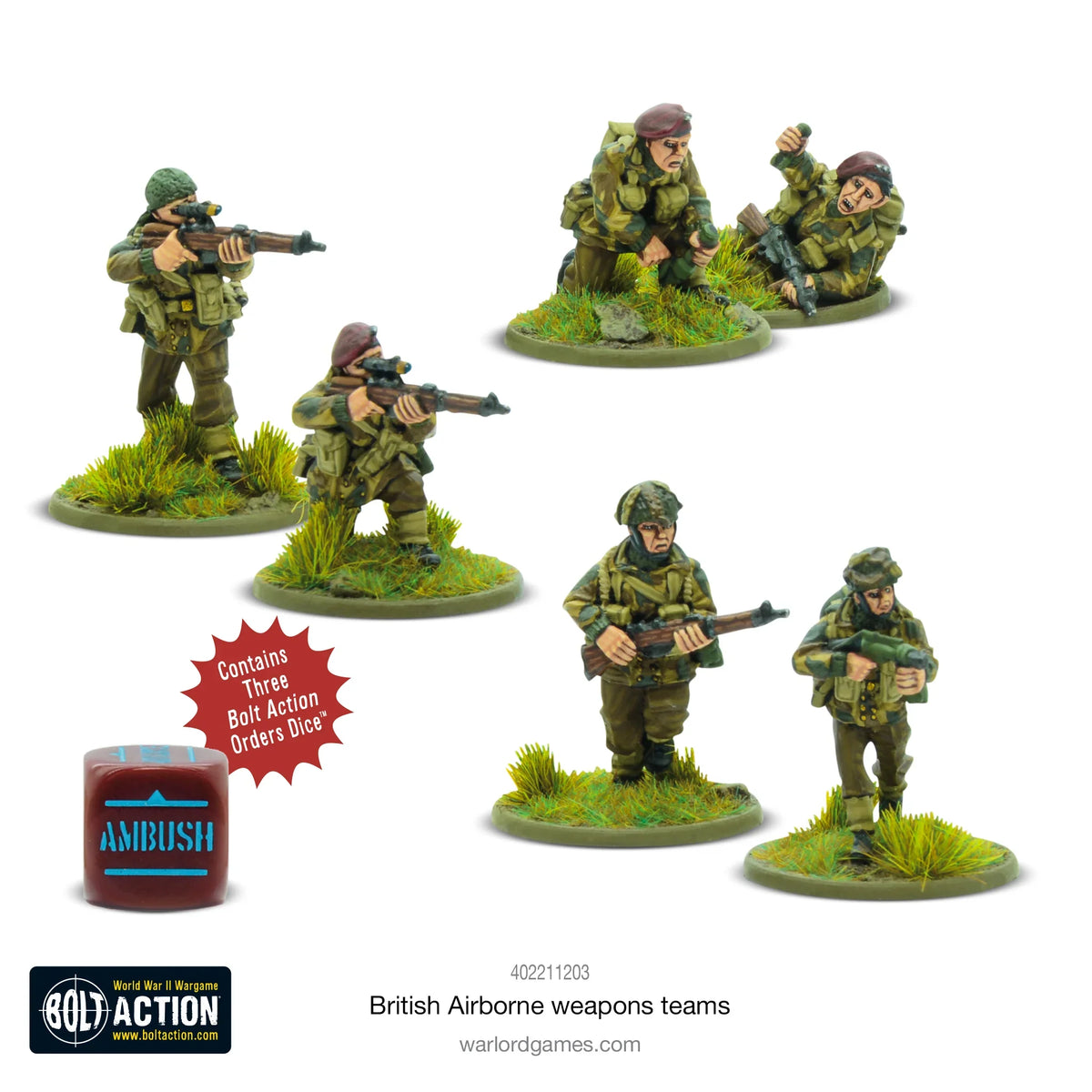 Bolt Action - British Airborne Weapons Teams