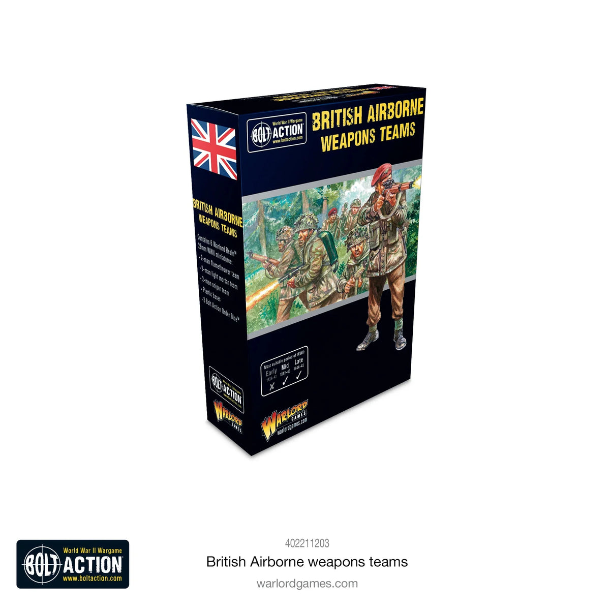 Bolt Action - British Airborne Weapons Teams