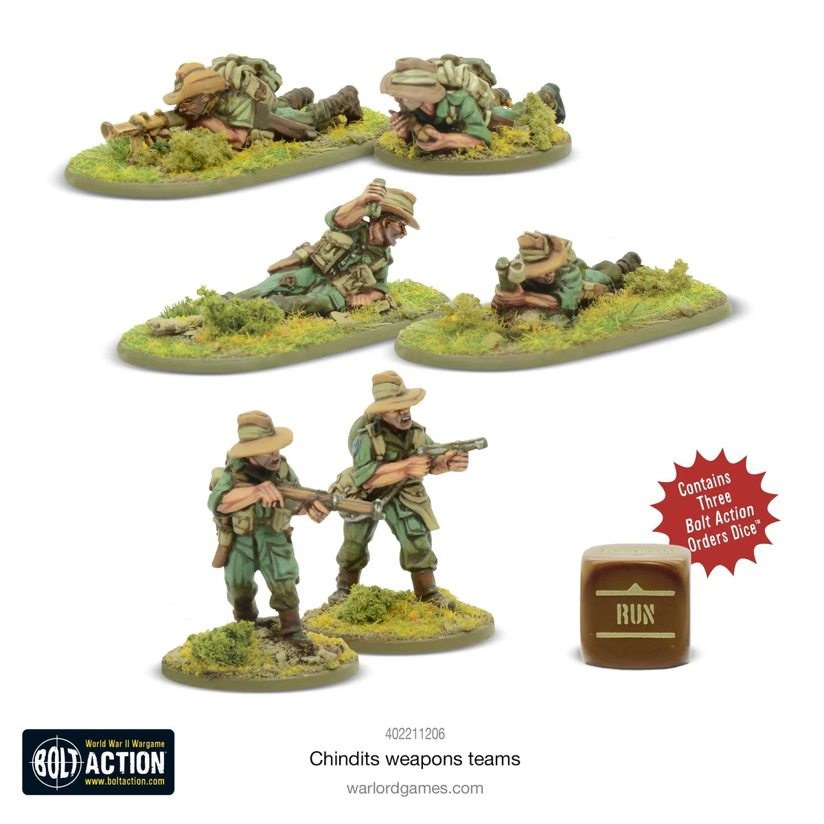 Bolt Action - Chindit Weapons Teams