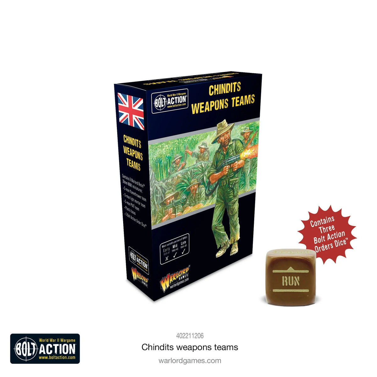 Bolt Action - Chindit Weapons Teams