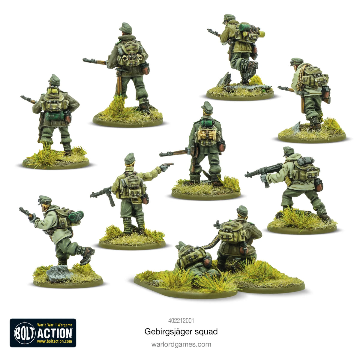 Bolt Action - Gebirgsjager Squad