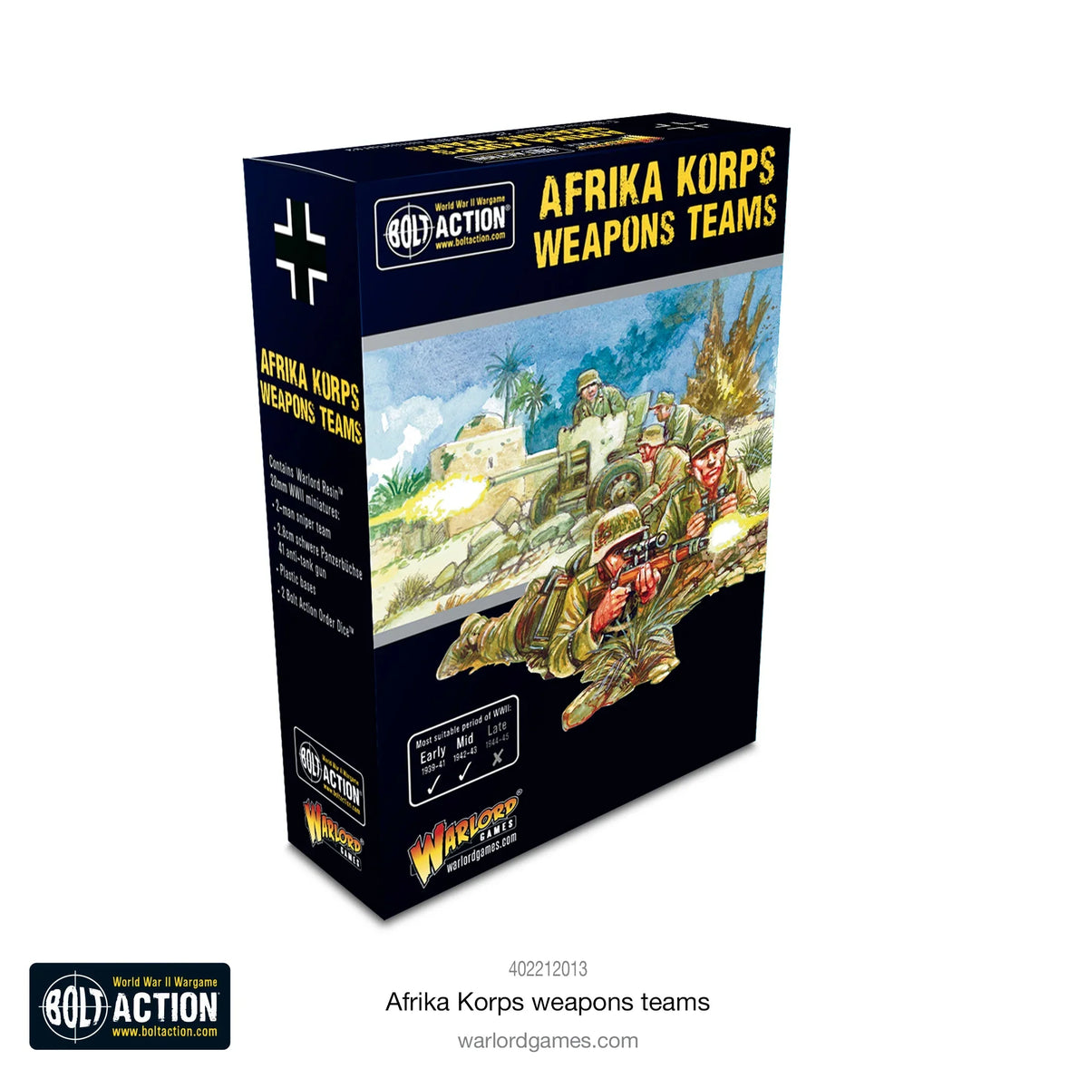 Bolt Action - Afrika Korps Weapons Teams