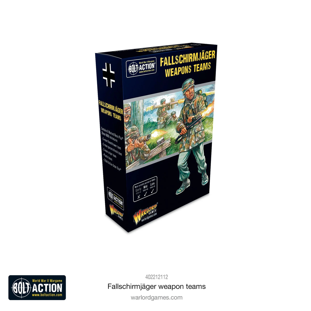 Bolt Action - Fallschirmjager Weapons Teams
