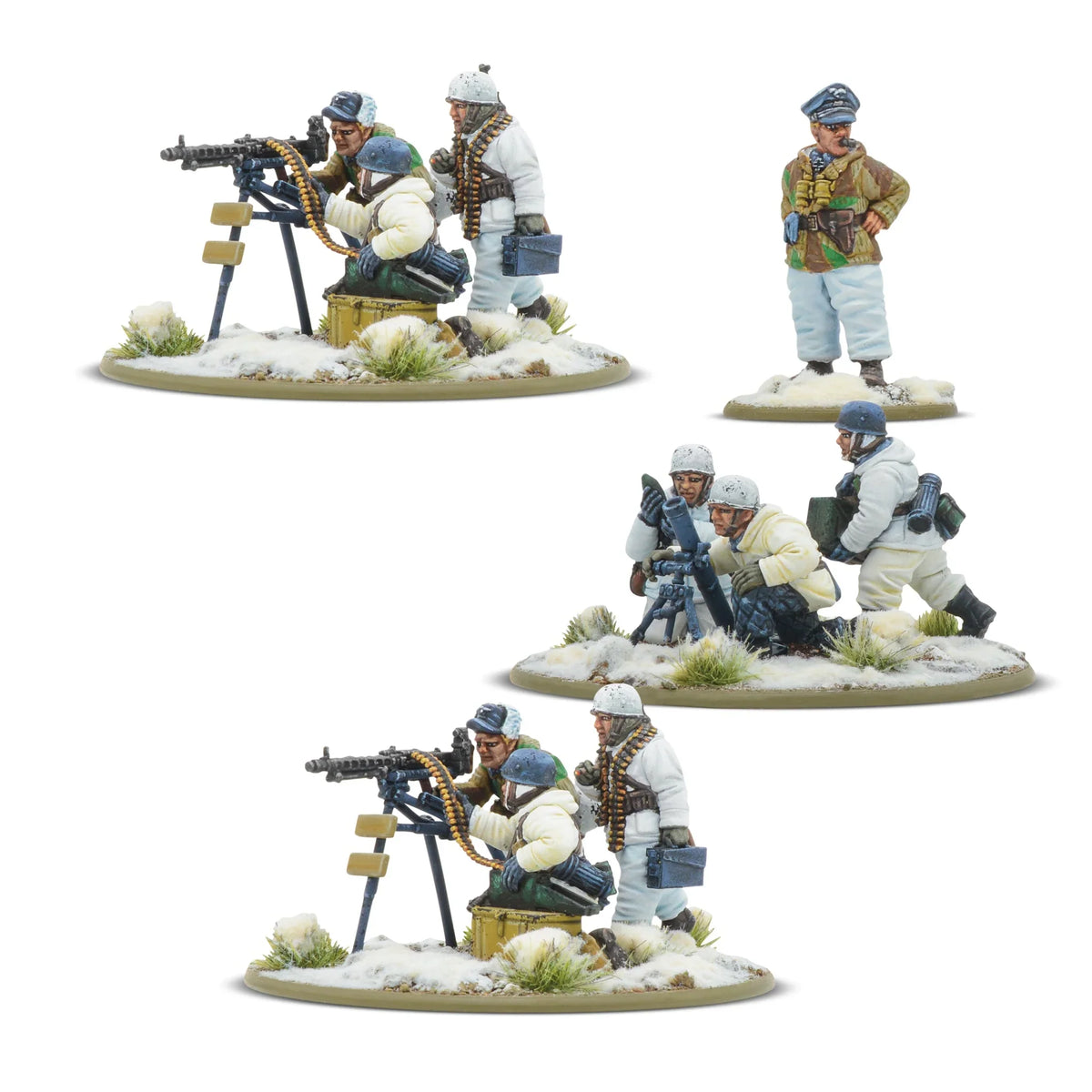 Bolt Action - Fallschirmjager (Winter) Heavy Weapons Platoon
