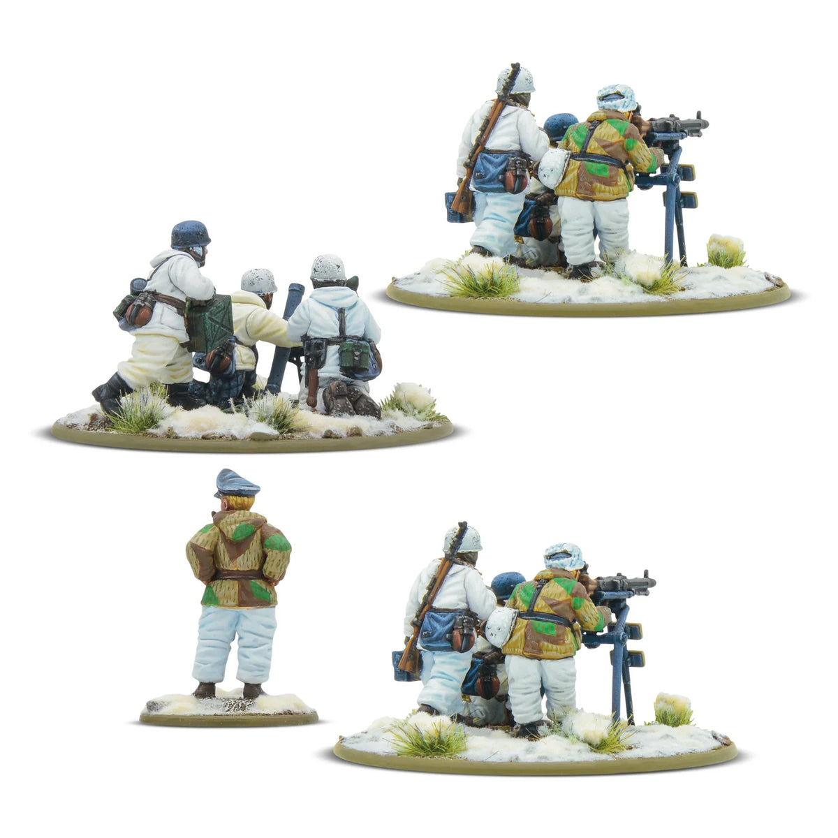 Bolt Action - Fallschirmjager (Winter) Heavy Weapons Platoon