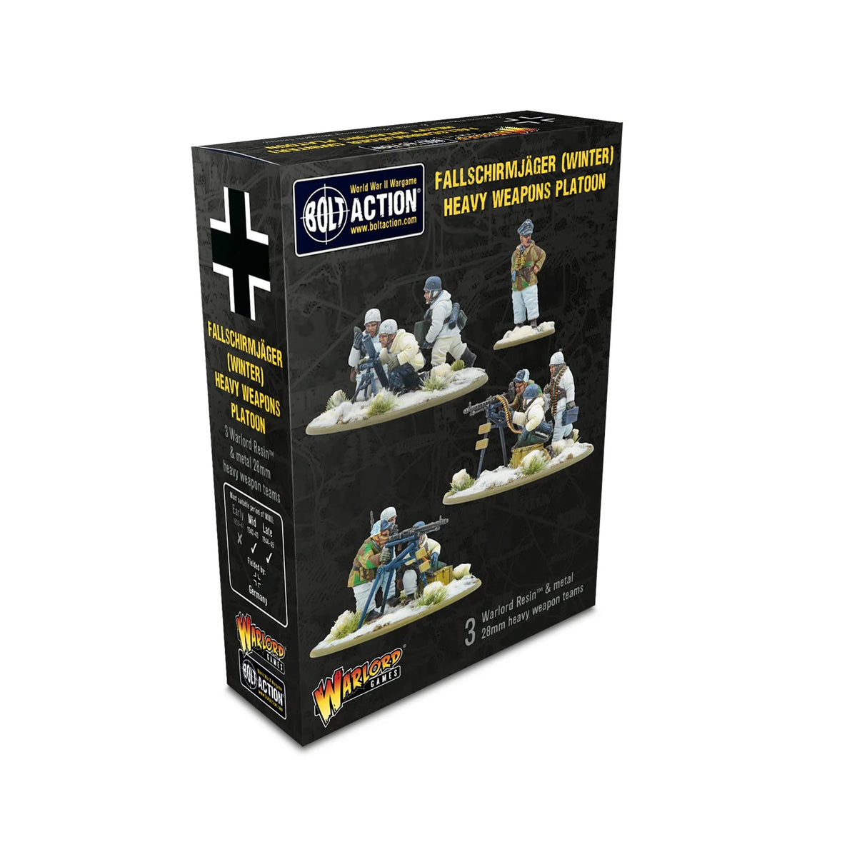 Bolt Action - Fallschirmjager (Winter) Heavy Weapons Platoon
