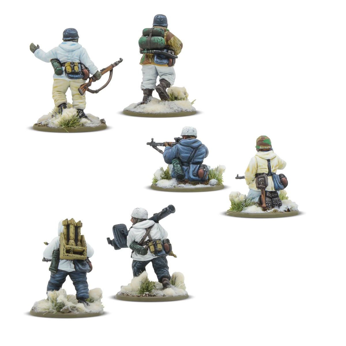 Bolt Action - Fallschirmjager (Winter) Weapons Teams