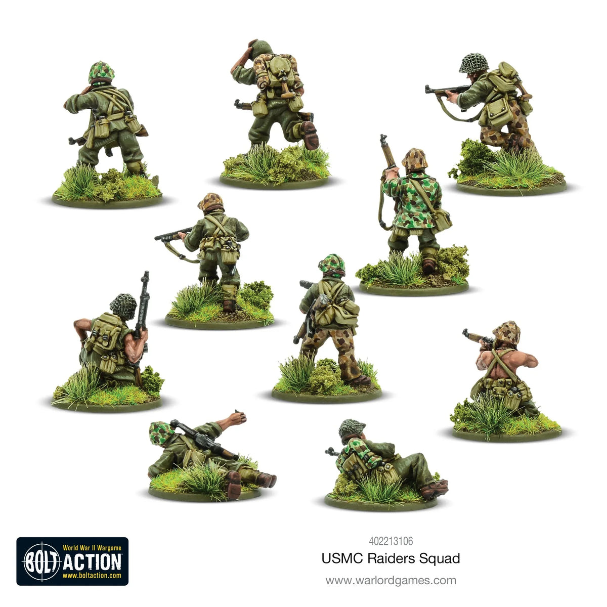 Bolt Action - US Marine Raiders Squad