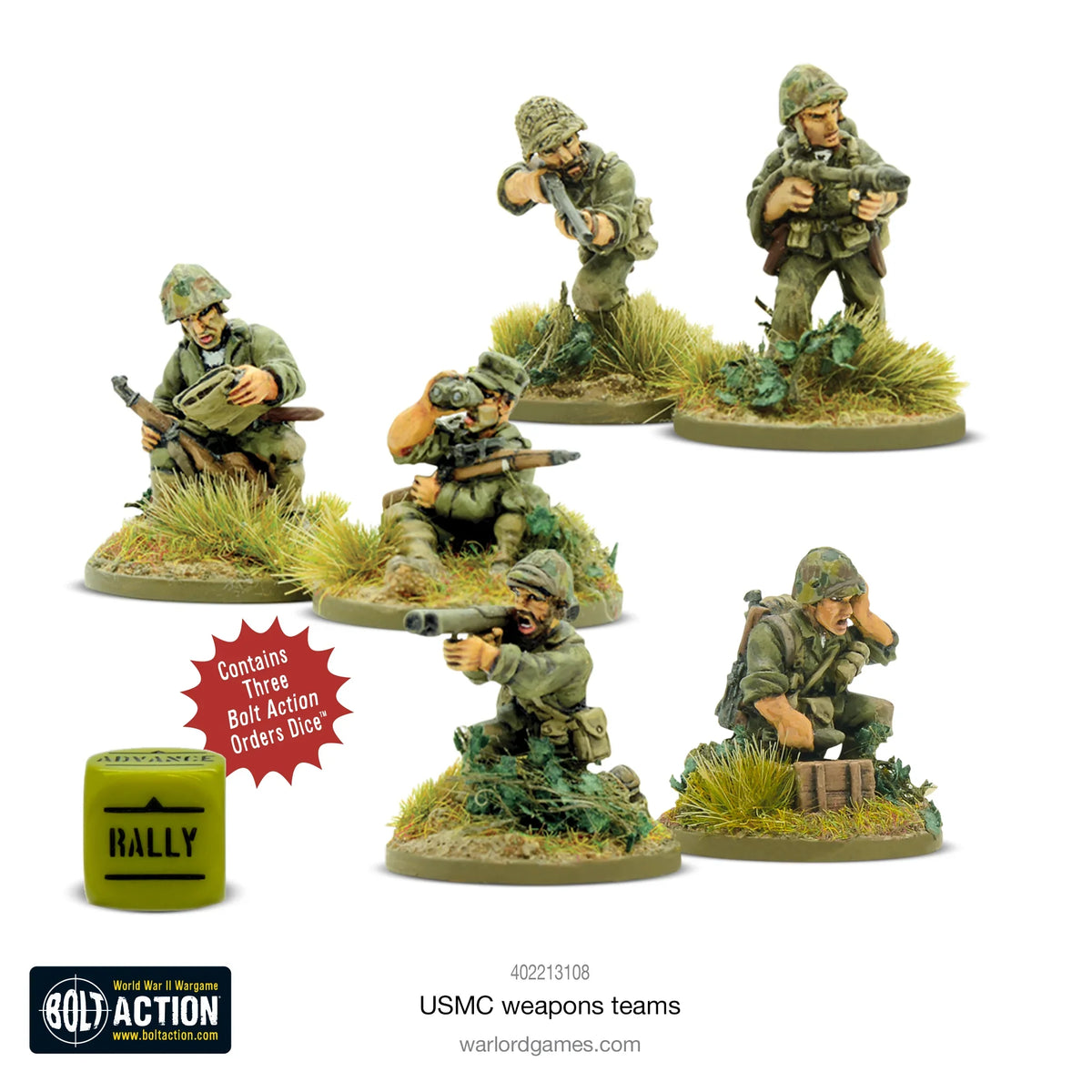 Bolt Action - US Marines Weapons Teams