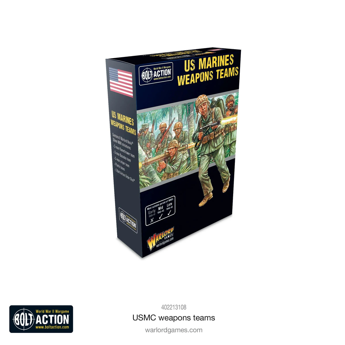 Bolt Action - US Marines Weapons Teams