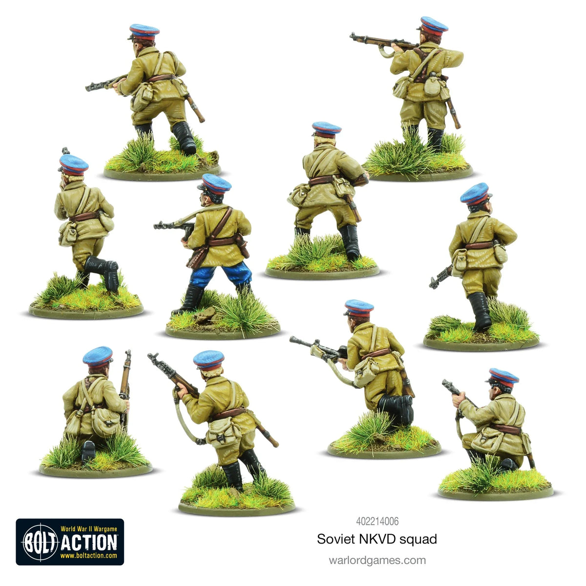 Bolt Action - Soviet NKVD Squad