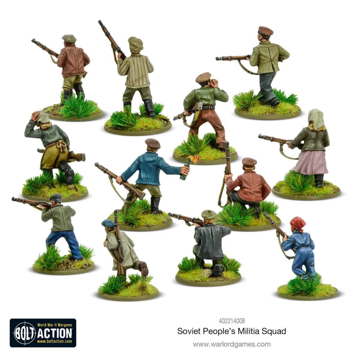 Bolt Action - Soviet Peoples Militia Squad