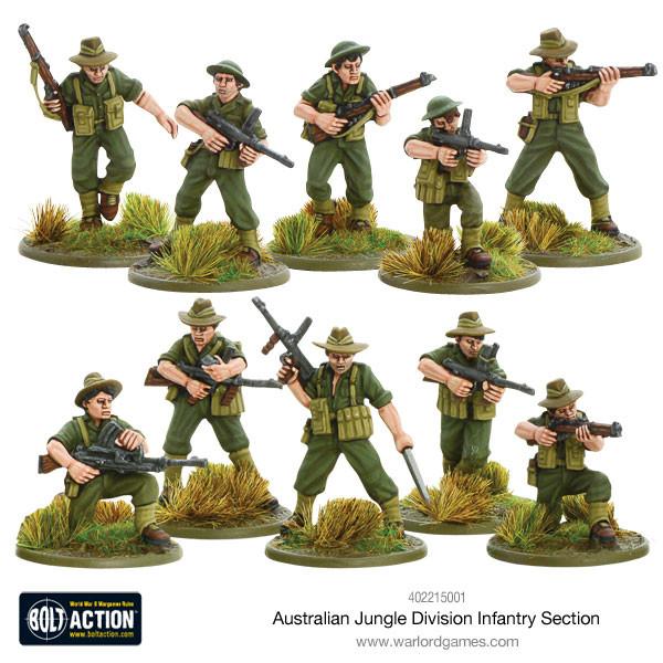 Bolt Action - Australian Jungle Division Infantry Section