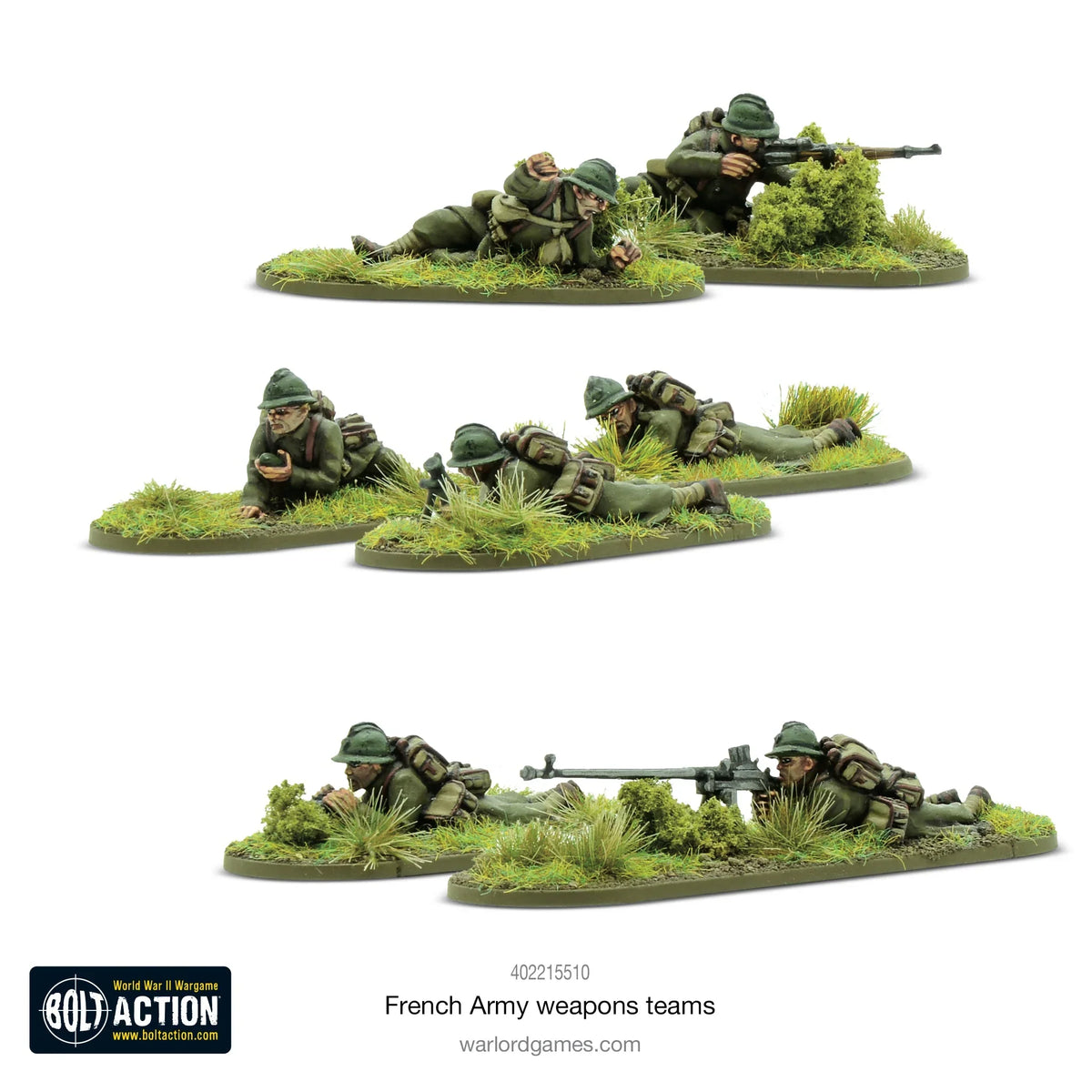 Bolt Action - French Army Weapons Teams