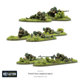 Bolt Action - French Army Weapons Teams