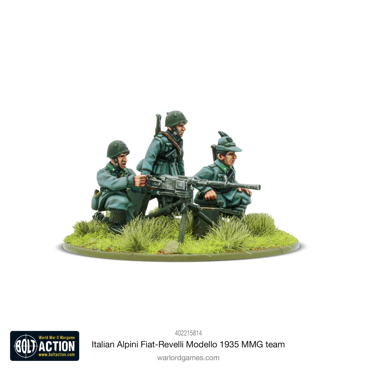 Bolt Action - Italian Alpini Fiat-Revelli Modello 1935 Medium Machine Gun Team