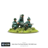 Bolt Action - Italian Alpini Fiat-Revelli Modello 1935 Medium Machine Gun Team