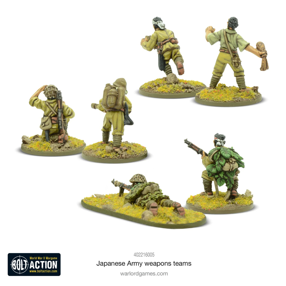 Bolt Action - Japanese Army Weapons Teams