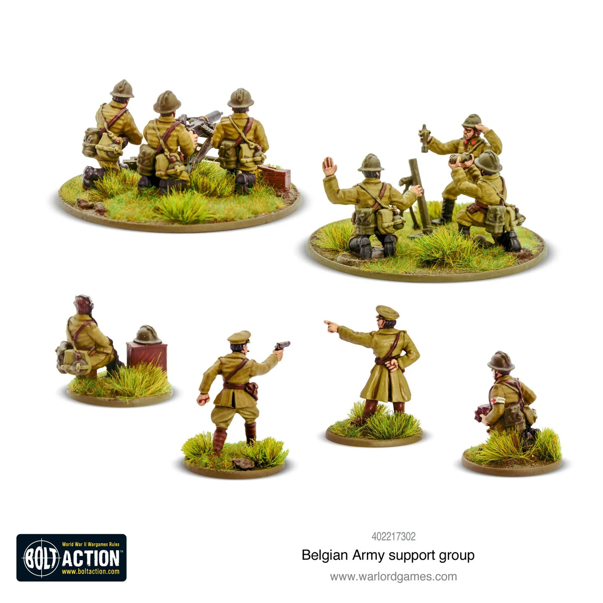 Bolt Action - Belgian Army Support Group