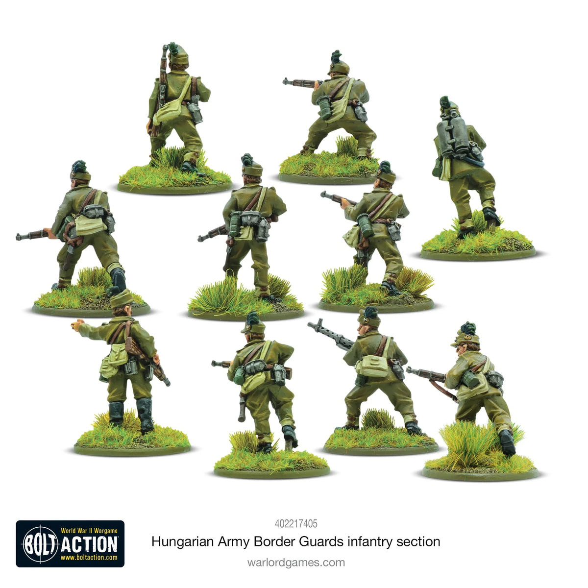 Bolt Action - Hungarian Army Border Guards Infantry Section