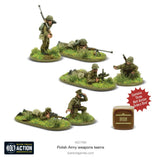 Bolt Action - Polish Army Weapons Teams